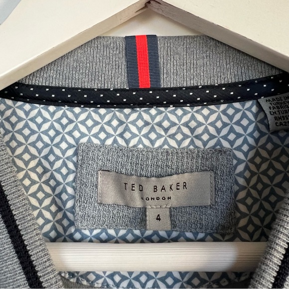 NWOT TED BAKER Crewneck Gray Sweater - Picture 3 of 11